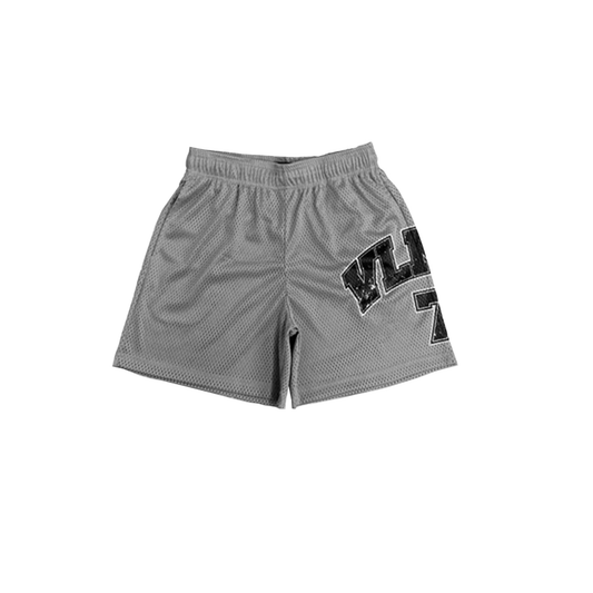 Volonte ‘Varsity’ Mesh Short (GRAY/BLACK)