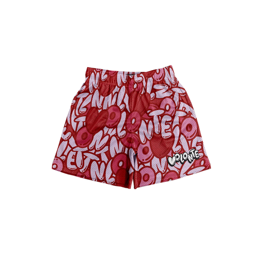 Volonte 'Jumbo' Mesh Short (Pink)