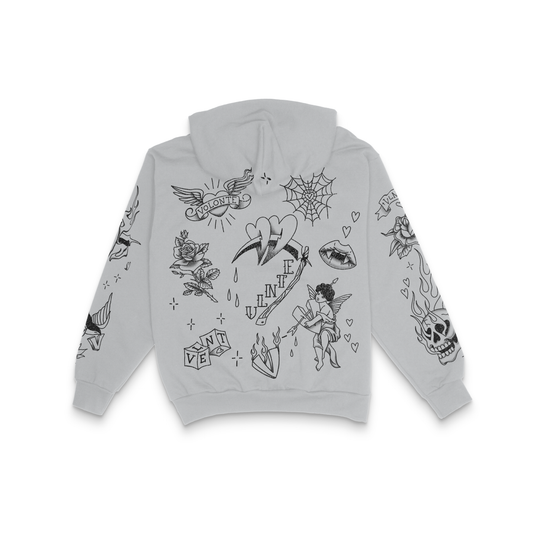 Volonte 'V-Day' Hoodie (Grey)