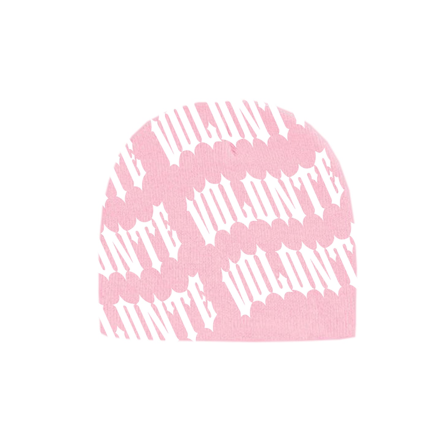 Volonte ‘All Over’ Beanie - (PINK/WHITE)