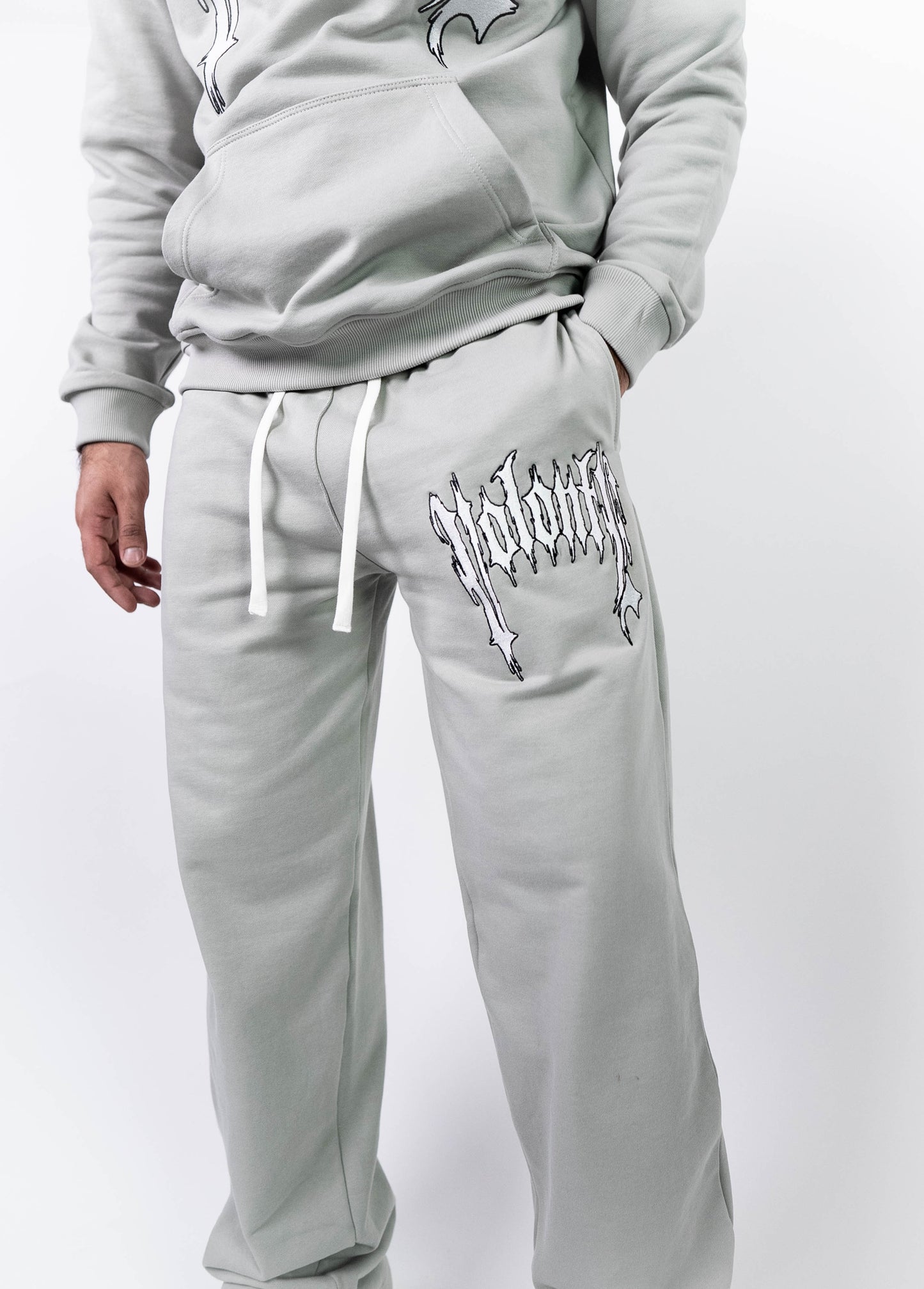 Volonte 'Distorted' Sweatsuit (Gray)