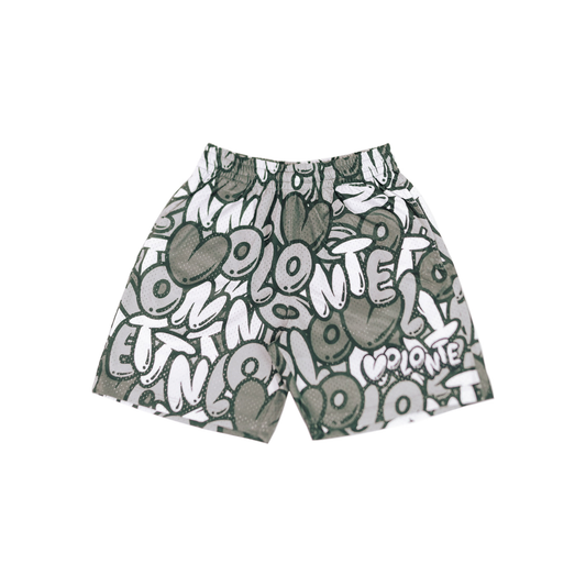 Volonte "Jumbo" Mesh Shorts (Black/Grey)