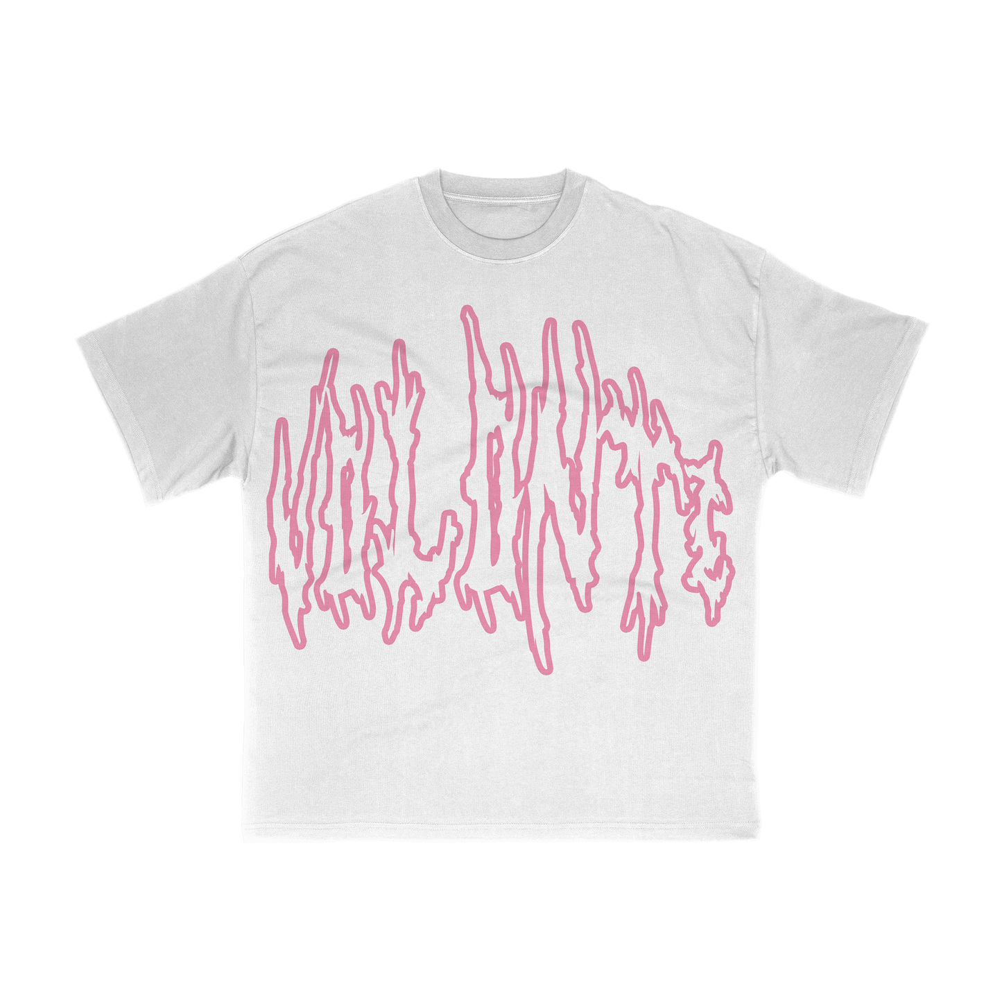 Volonte 'Basic' Tee (White/Pink)