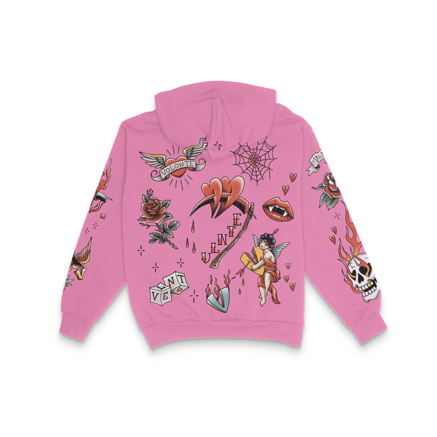 Volonte 'V-Day' Hoodie (Pink)