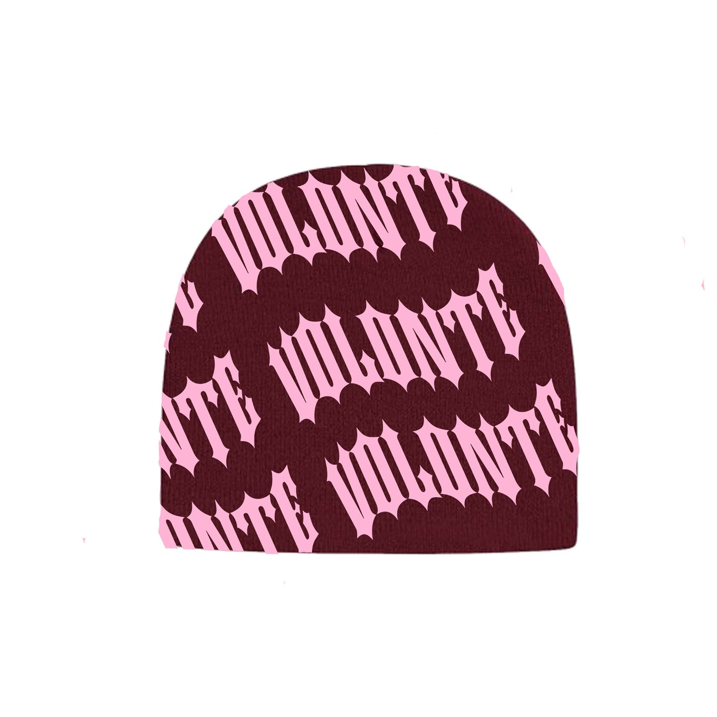 Volonte ‘All Over’ Beanie - (CARDINAL RED/PINK)