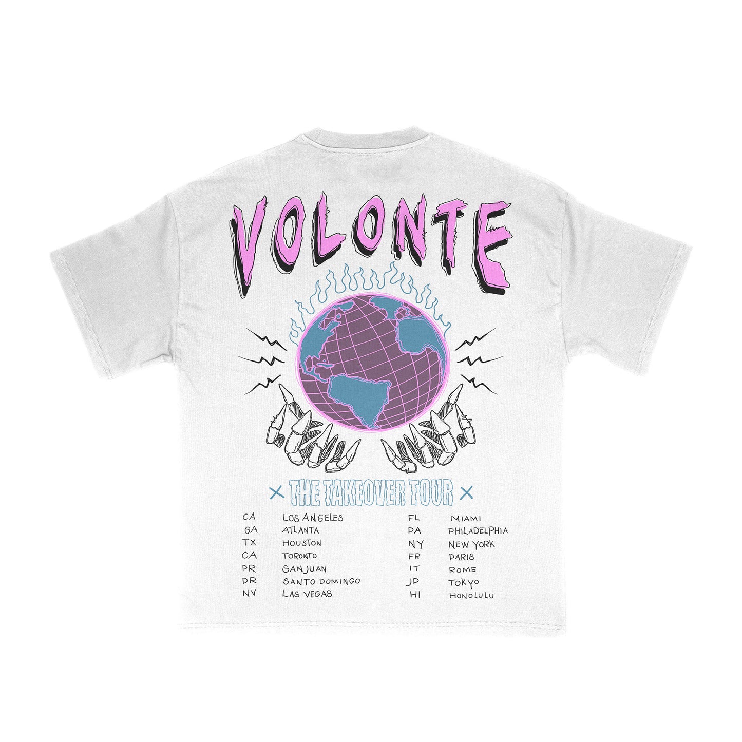 Volonte 'The Takeover Tour' Tee