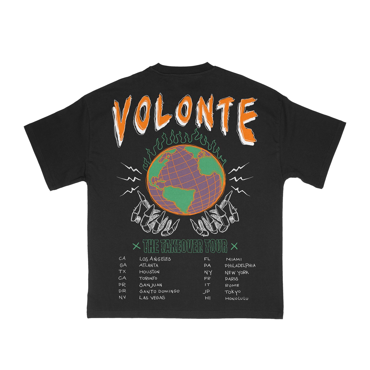 Volonte 'The Takeover Tour' Tee