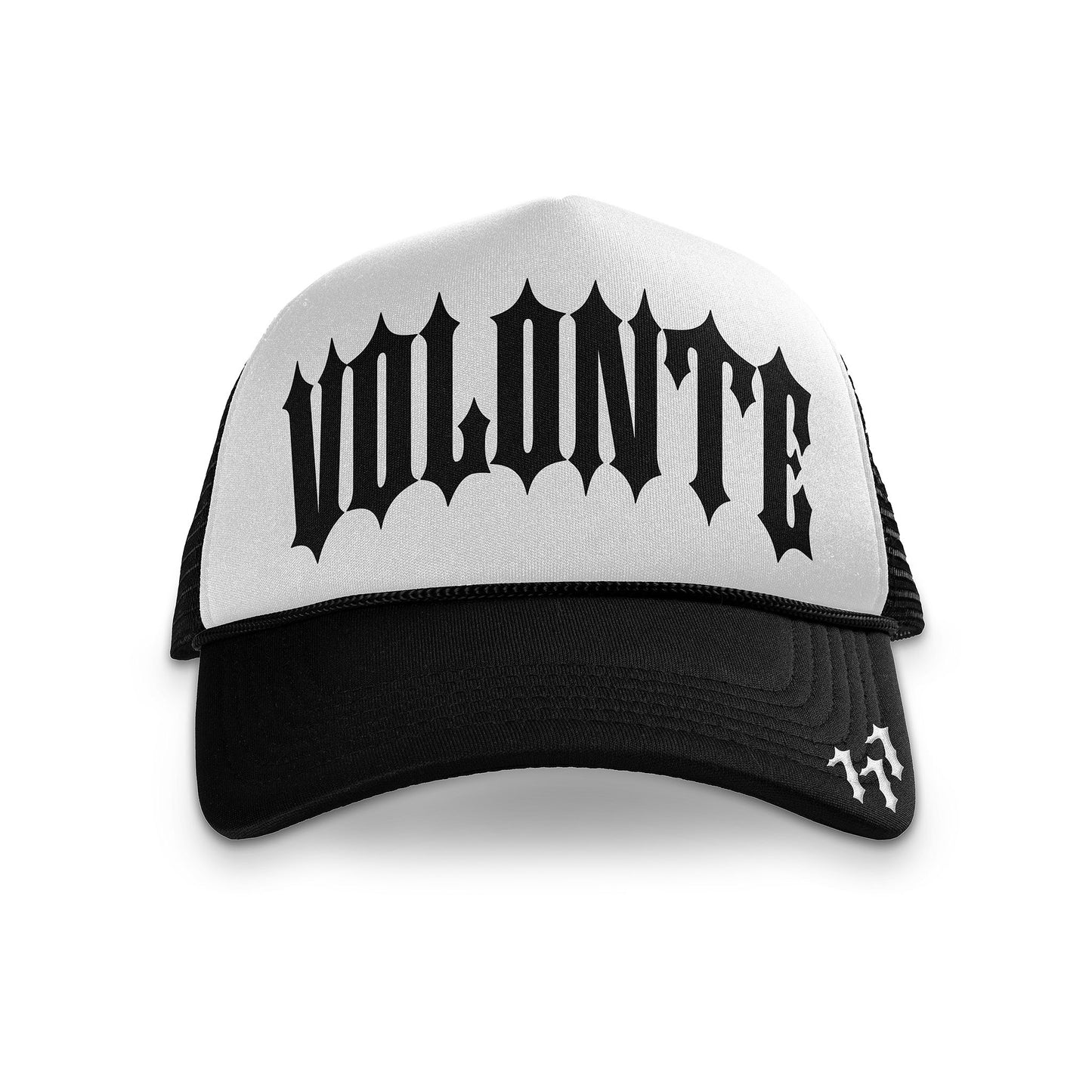 Volonte ‘Arc Logo’ Trucker - (BLACK/WHITE/BLACK)