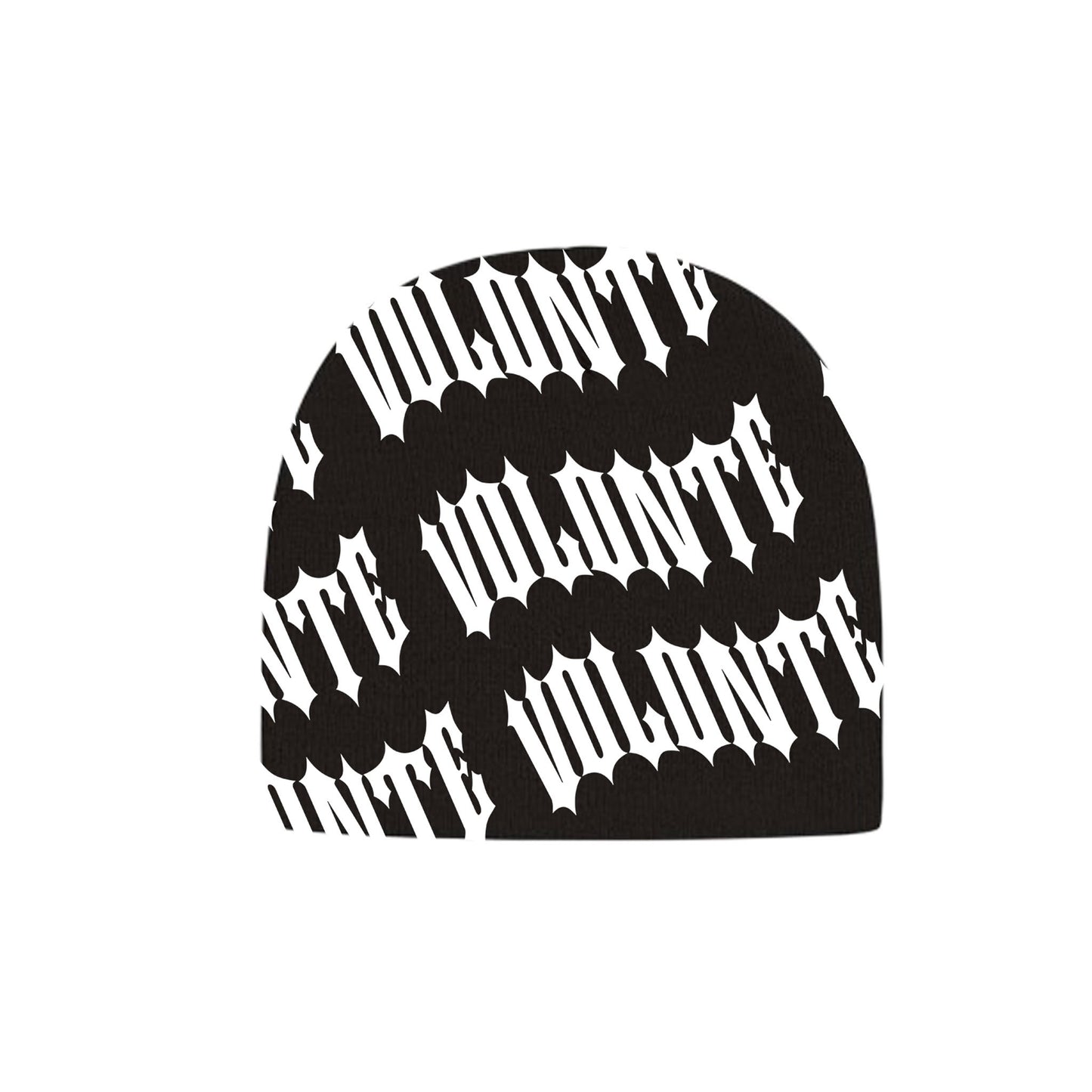 Volonte ‘All Over’ Beanie - (BLACK/WHITE)